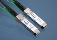 Niestandardowy 40GBASE-CR4 QSFP + kabel miedziany 7 metrów pasywny, 28 AWG